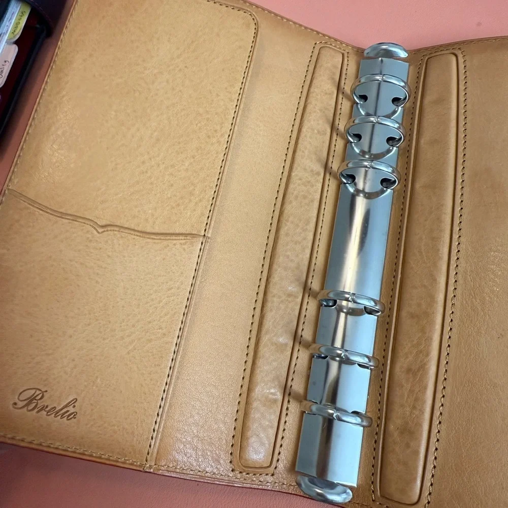 Brelio Premium Leather Planner - personal